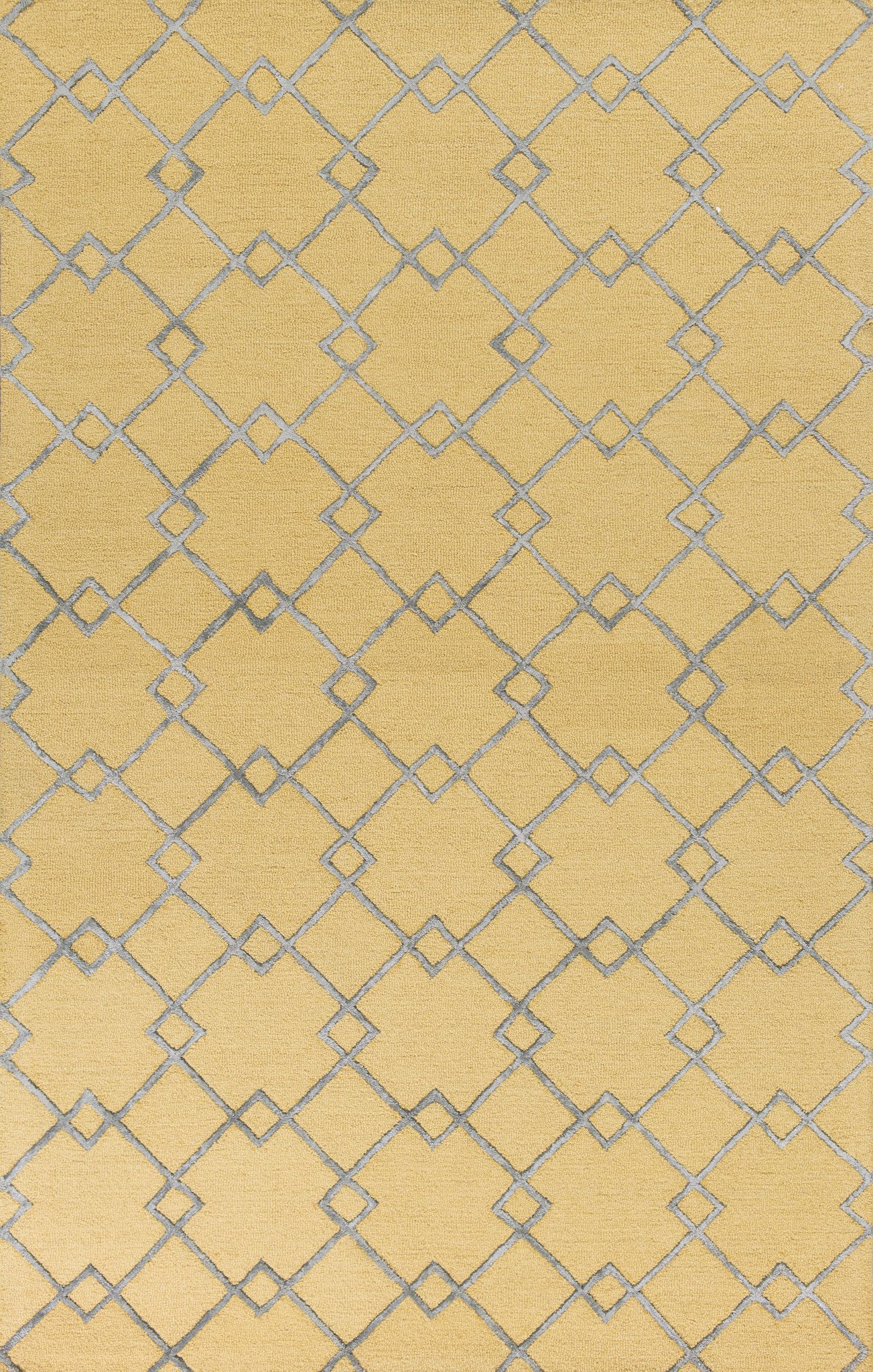 KAS Impressions 4613 Gold/Grey Courtyard Area Rug main image