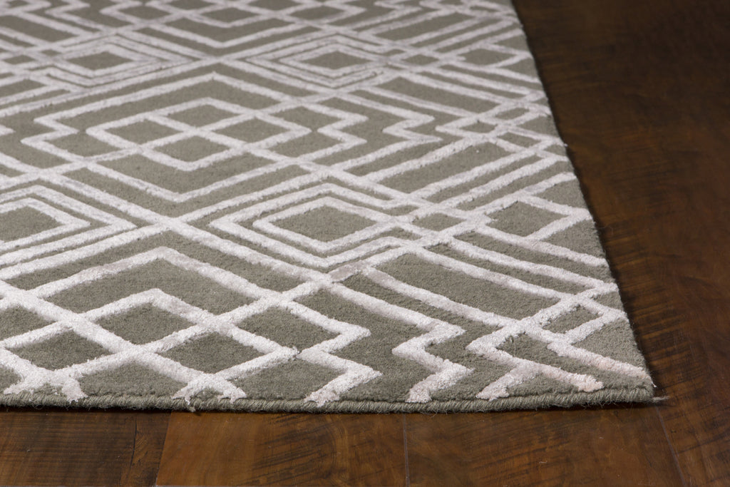 KAS Impressions 4617 Pewter Sterling Area Rug  Feature