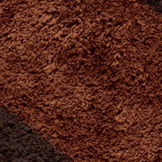 Orian Rugs Impressions Shag Ring of Fire Mocha Area Rug 