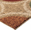 Orian Rugs Impressions Shag Loop Multi Area Rug Corner Image
