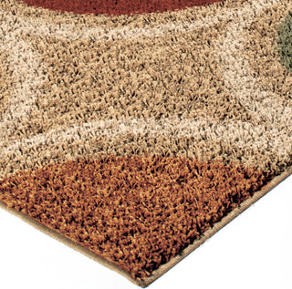 Orian Rugs Impressions Shag Loop Multi Area Rug Corner Image