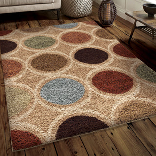 Orian Rugs Impressions Shag Loop Multi Area Rug Lifestyle Image Feature