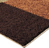 Orian Rugs Impressions Shag Brigim Copper Area Rug Corner Image