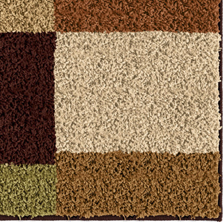 Orian Rugs Impressions Shag Brigim Copper Area Rug Close up