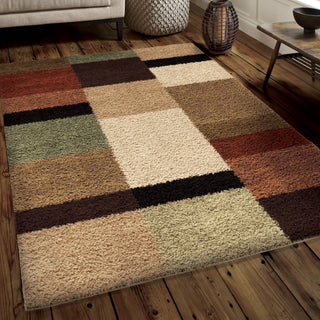 Orian Rugs Impressions Shag Brigim Copper Area Rug Lifestyle Image Feature