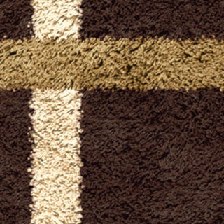 Orian Rugs Impressions Shag Cuffing Mocha Area Rug 