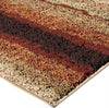 Orian Rugs Impressions Shag Sundown Red Area Rug Corner Image