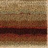Orian Rugs Impressions Shag Sundown Red Area Rug Close up