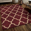 Orian Rugs Impressions Shag Malton Rose Area Rug Lifestyle Image Feature