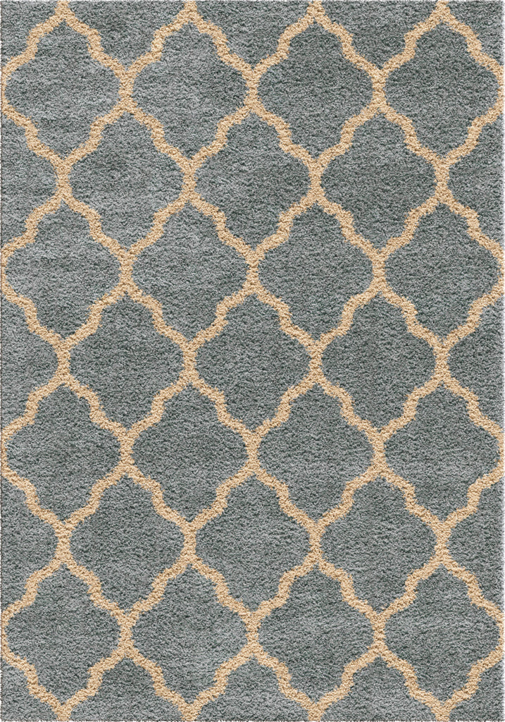 Orian Rugs Impressions Shag Malton Spa Blue Area Rug main image