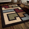 Orian Rugs Impressions Shag Link Black Area Rug Lifestyle Image Feature
