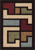Orian Rugs Impressions Shag Link Black Area Rug main image