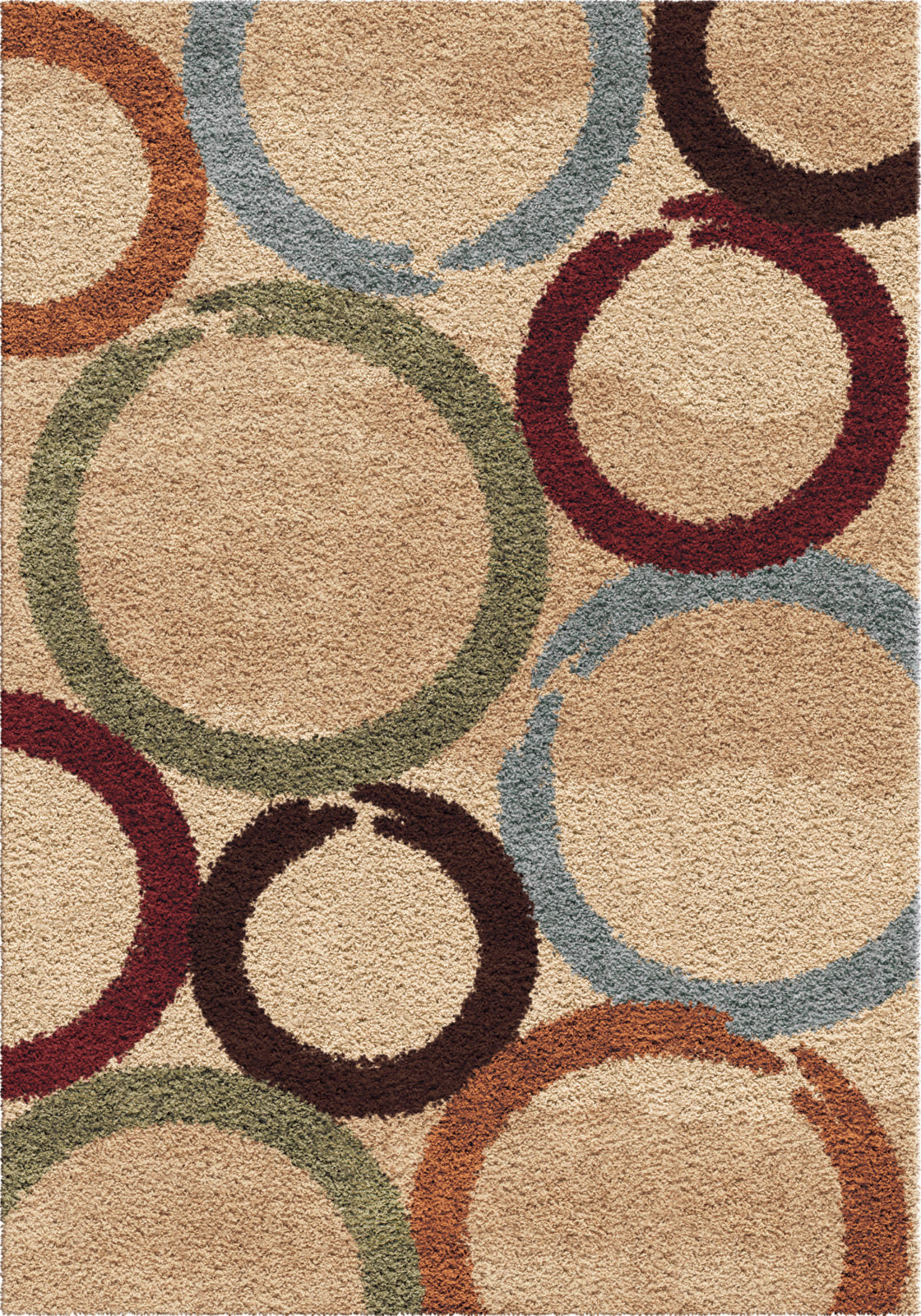 Orian Rugs Impressions Shag Brigim Copper Area Rug – Incredible Rugs ...