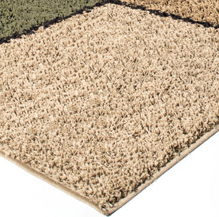 Orian Rugs Impressions Shag Hartlepool Bisque Area Rug Corner Image