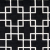 Surya Mugal IN-8594 Black Hand Knotted Area Rug Sample Swatch