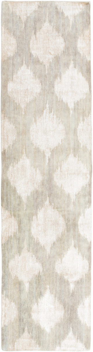 Surya Mugal IN-8602 Gray Area Rug 2'6'' x 10' Runner