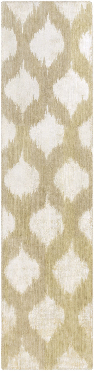 Surya Mugal IN-8603 Olive Area Rug 2'6'' x 10' Runner