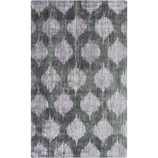 Surya Mugal IN-8605 Black Area Rug 5' x 8'