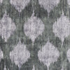 Surya Mugal IN-8605 Black Hand Knotted Area Rug Sample Swatch