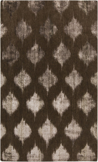 Surya Mugal IN-8606 Chocolate Area Rug 5' x 8'