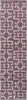 Surya Mugal IN-8612 Eggplant Area Rug 2'6'' x 10' Runner