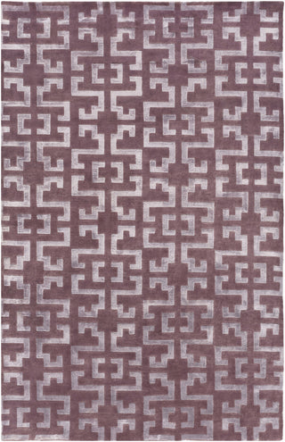 Surya Mugal IN-8612 Eggplant Area Rug 5' x 8'