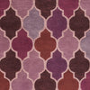 Surya Mugal IN-8614 Mauve Hand Knotted Area Rug Sample Swatch