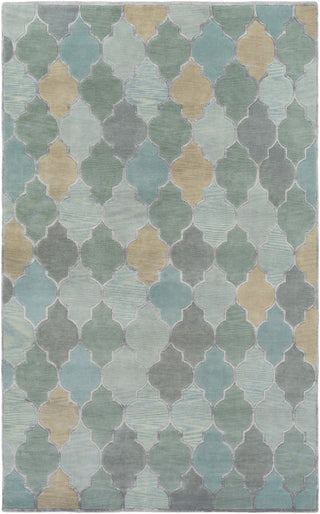 Surya Mugal IN-8615 Moss Area Rug 5' x 8'