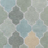 Surya Mugal IN-8615 Moss Hand Knotted Area Rug Sample Swatch