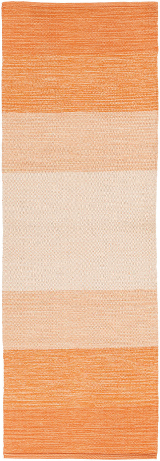 Chandra India IND-1 Orange Area Rug Runner