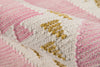 Momeni Indio IND-1 Pink Area Rug by Novogratz Pile Image