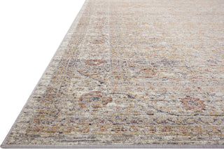 Loloi Indra INA-01 Stone/Multi Area Rug Corner Image