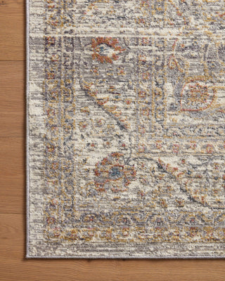 Loloi Indra INA-01 Stone/Multi Area Rug Corner Image