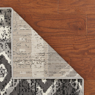 LR Resources Infinity 81306 Gray/Antracite Area Rug Alternate Image