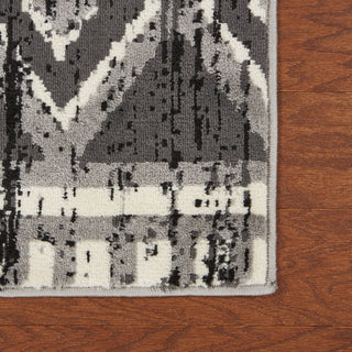 LR Resources Infinity 81306 Gray/Antracite Area Rug Alternate Image