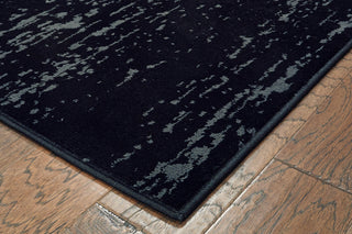 LR Resources Infinity 81307 Black / Antracite Area Rug Alternate Image