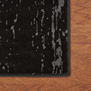 LR Resources Infinity 81307 Black / Antracite Area Rug Alternate Image