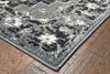LR Resources Infinity 81310 Titanium/Black Area Rug Alternate Image