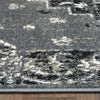 LR Resources Infinity 81310 Titanium/Black Area Rug Alternate Image