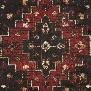 LR Resources Infinity 81312 Black/Beige Area Rug Alternate Image