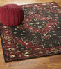 LR Resources Infinity 81312 Black/Beige Area Rug Alternate Image