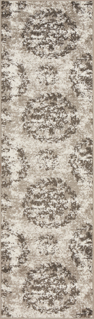 LR Resources Infinity 81314 Gray Area Rug 