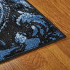 LR Resources Infinity 81318 Black/Sky Blue Area Rug Alternate Image