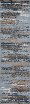 LR Resources Infinity 81319 L Blue / S Area Rug 