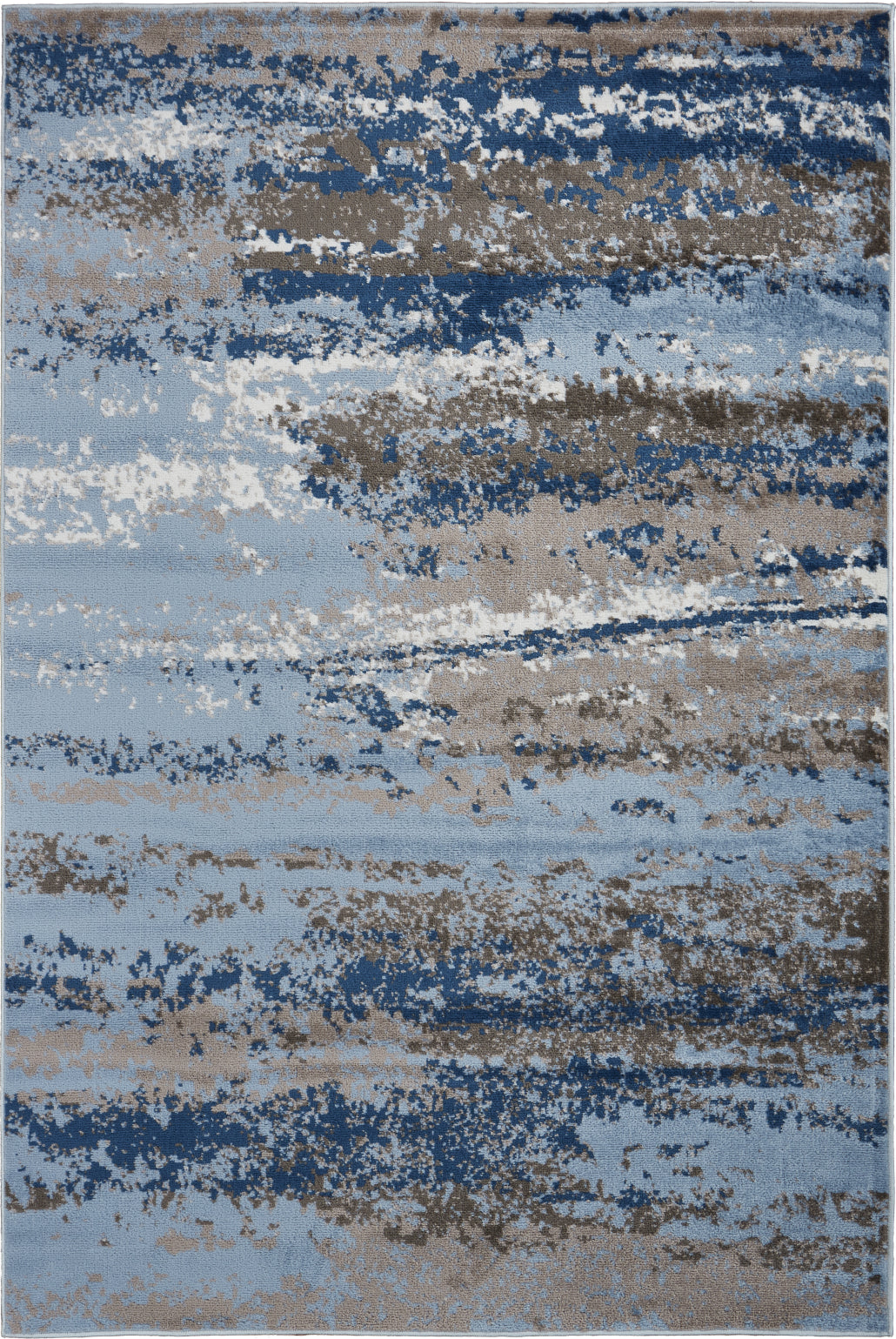 LR Resources Infinity 81319 L Blue / S Area Rug main image