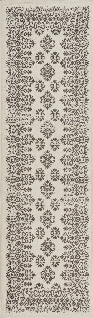 LR Resources Infinity 81332 Gardenia/Magnet Area Rug 