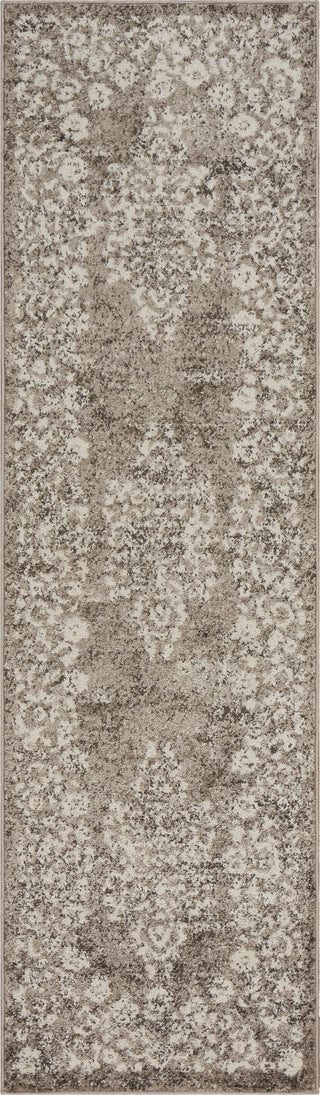 LR Resources Infinity 81334 Stone/Gardenia Area Rug 