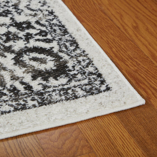 LR Resources Infinity 81335 Gardenia/Walnut Area Rug Alternate Image