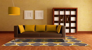 Dalyn Infinity IF2 Dandelion Area Rug Lifestyle Image Feature