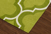 Dalyn Infinity IF3 Lime Area Rug Closeup